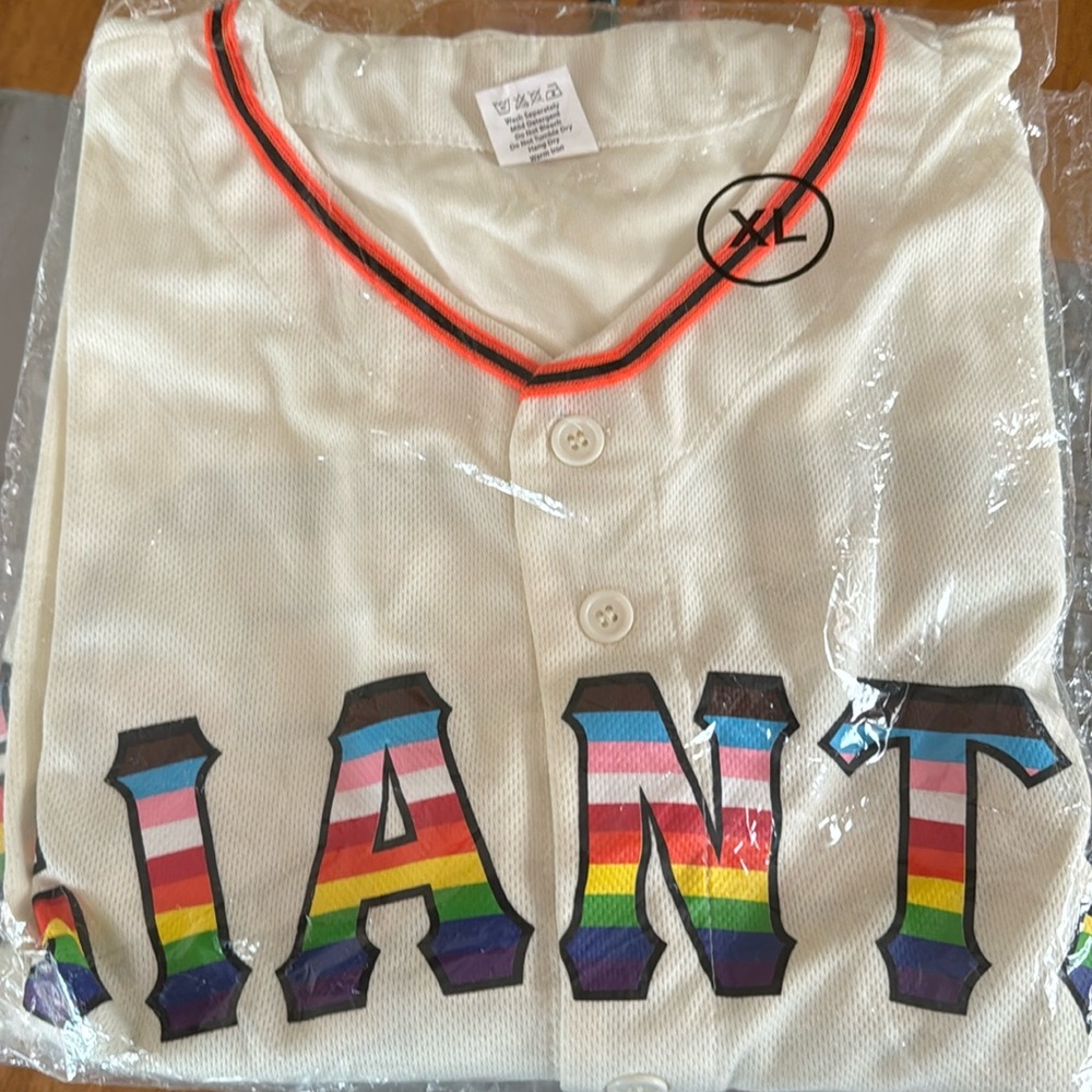 Pride San Francisco Giants Jersey.